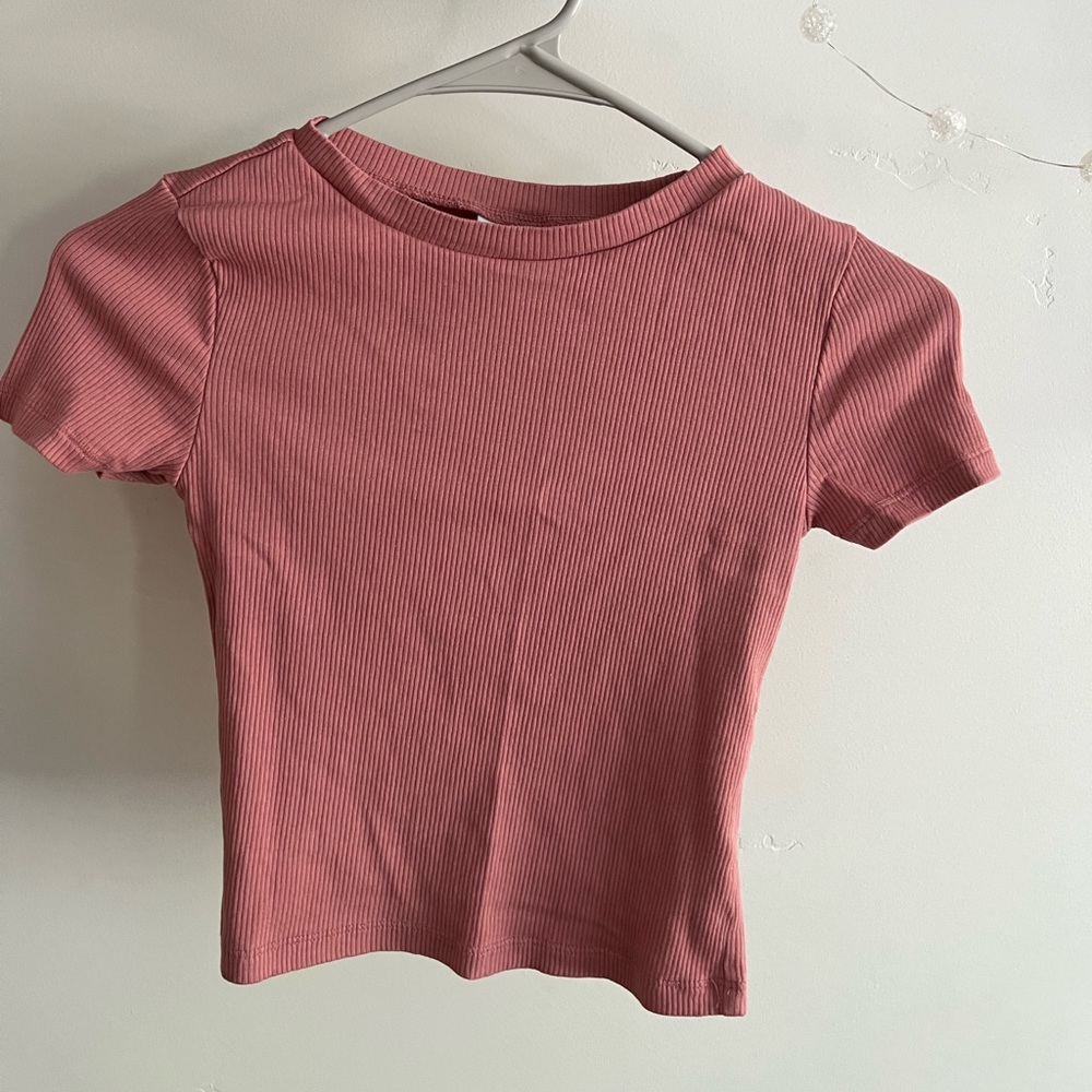 H&M crop short sleeve
